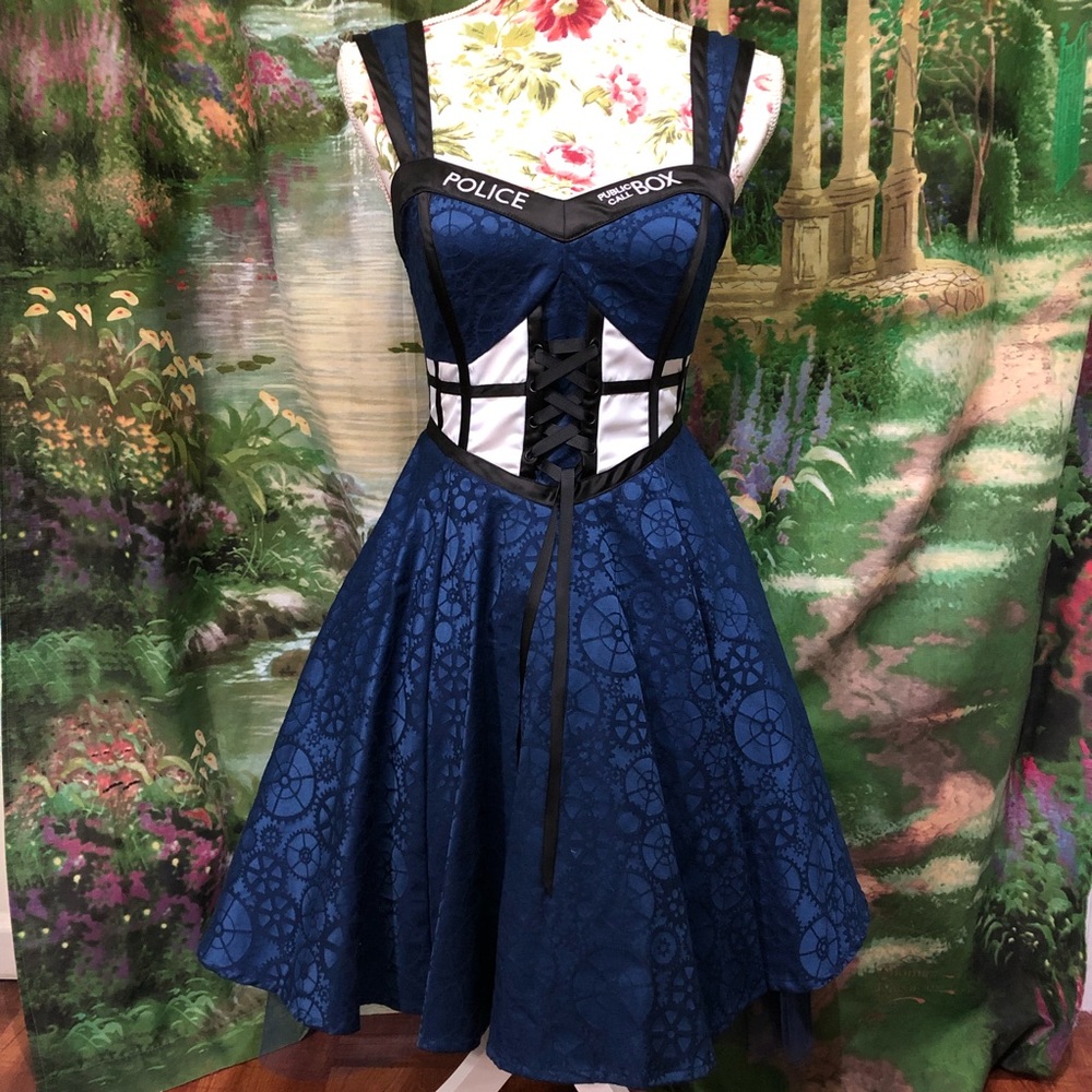 Doctor Who Tardis Hot Topic Party Dress